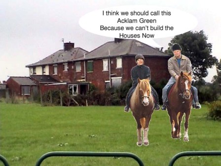 Middlesbrough Regeneration - it's not about houses it's about horses